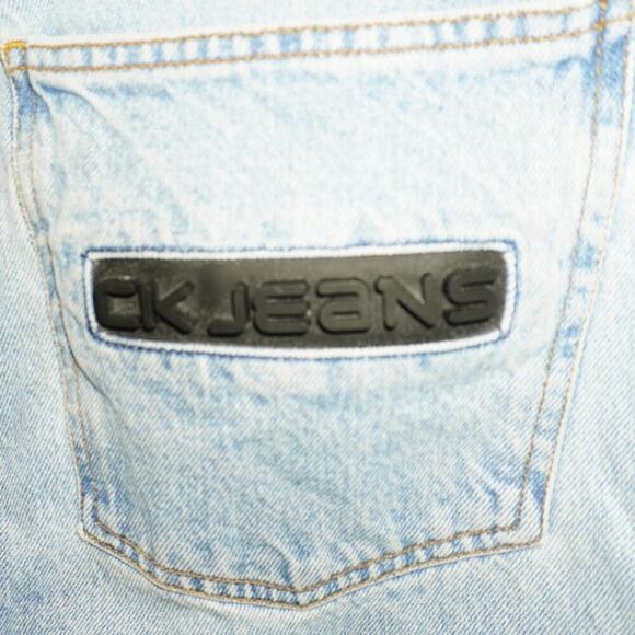 Vintage Calvin Klein CK Jeans Light Wash Cutoff Shorts Y2K Denim 90s USA - Picture 8 of 15